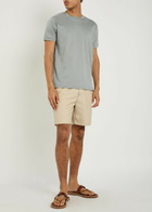 Raith Crew-neck Cotton T-shirt Light Blue