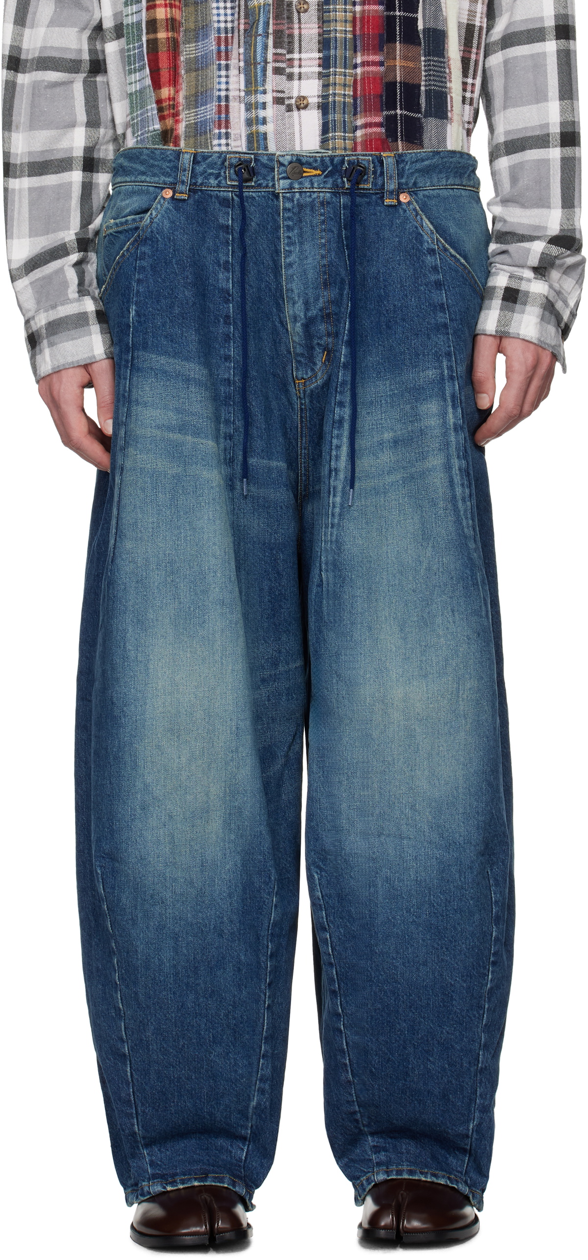 NEEDLES Navy H.D. Jeans Needles