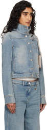 Courrèges Blue Reedition Denim Jacket