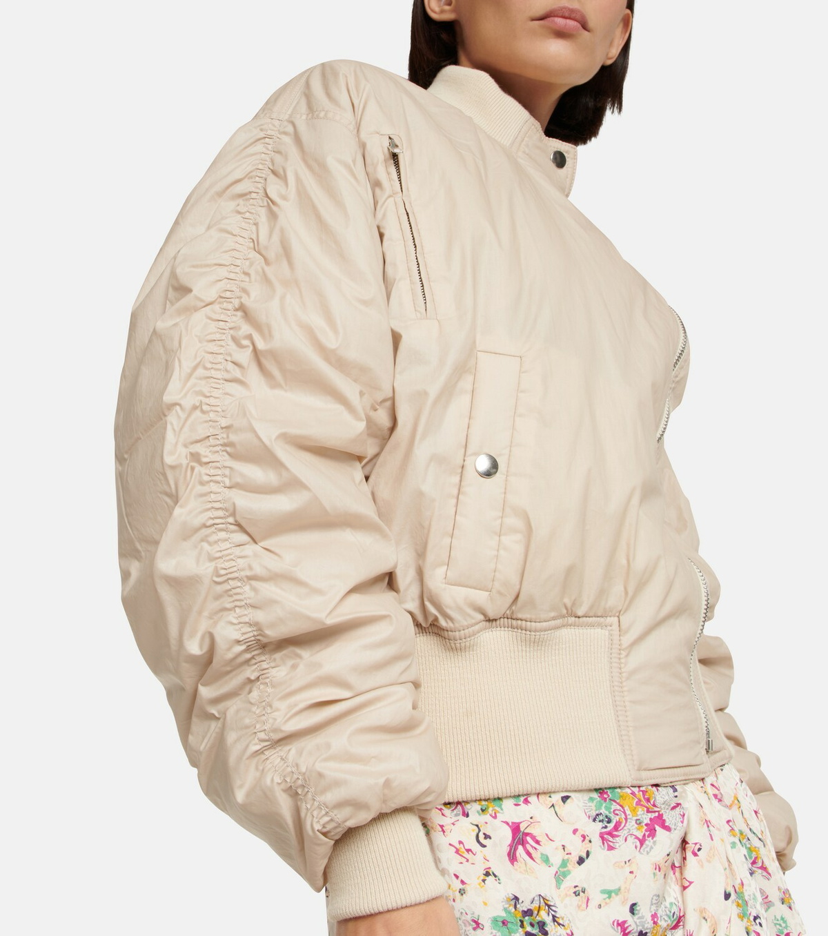 Isabel Marant - Kinsley cotton bomber jacket