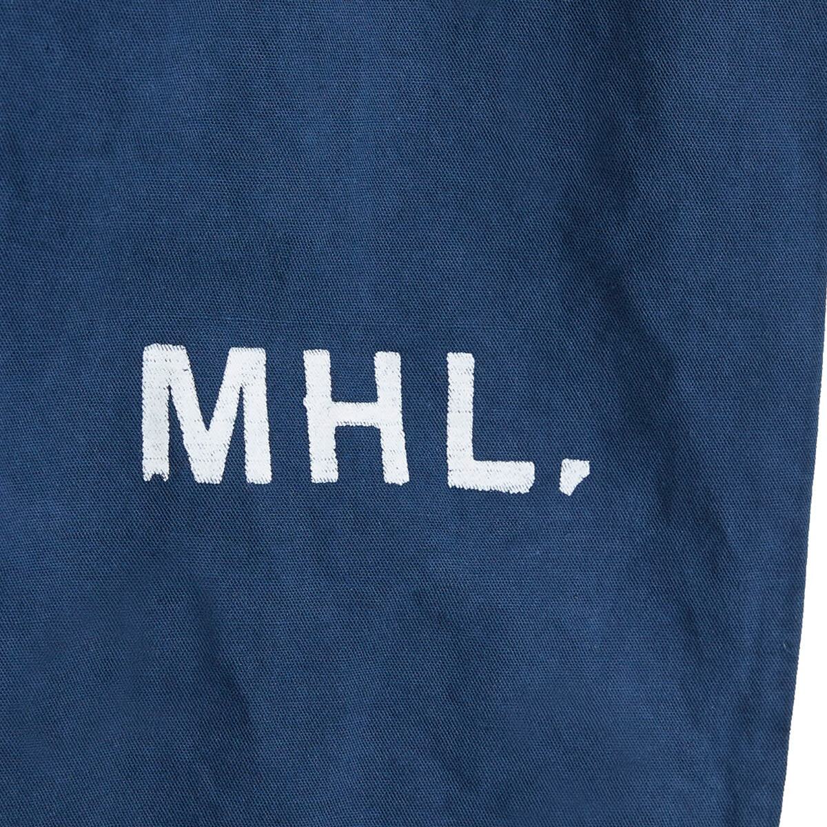 MHL by Margaret Howell Men's Shopper Tote in Workwear Blue 