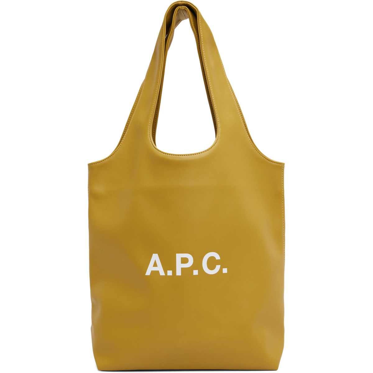 A.P.C. Khaki Ninon Small Tote
