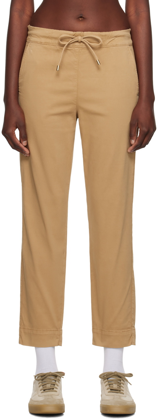 Max Mara Leisure Tan Terreno Lounge Pants