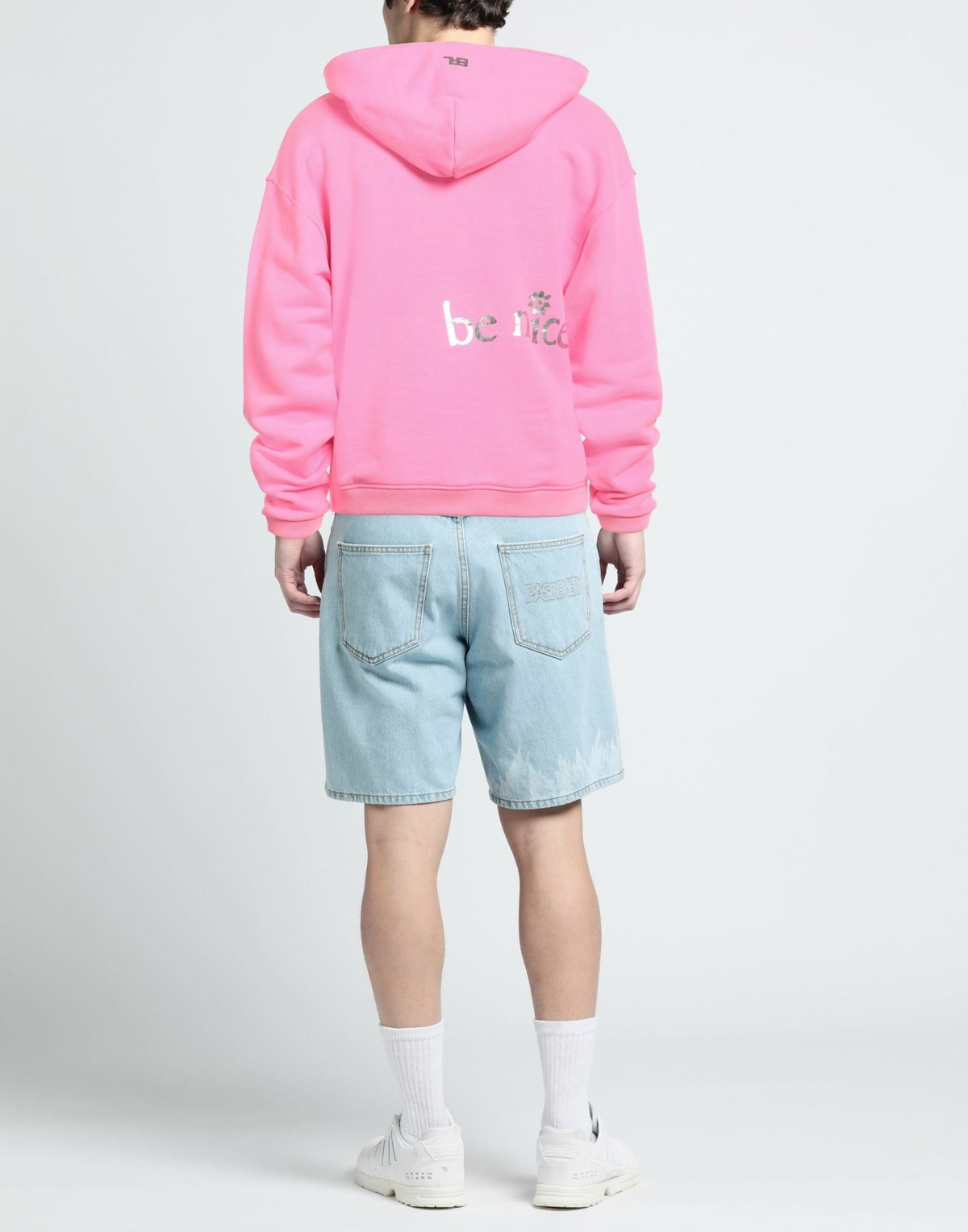 Erl Mens Sweatshirt Fuchsia