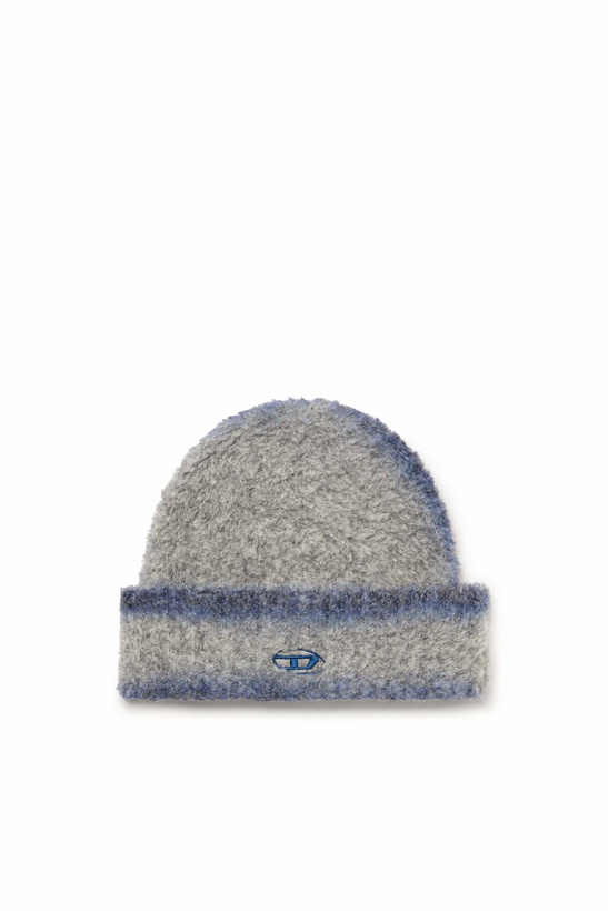 Photo: Diesel Alpaca-blend beanie with sprayed effect - Knit caps - Unisex - Grey