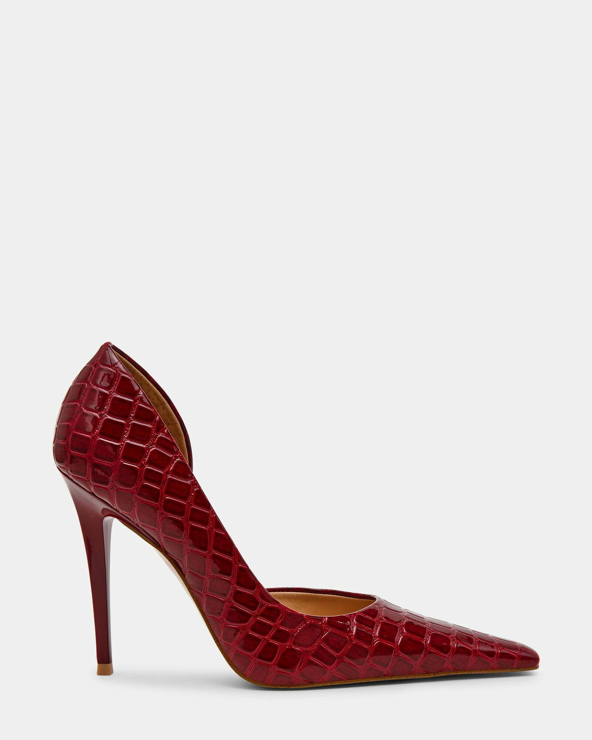 Steve Madden Elegantt Heels in Red Exotic