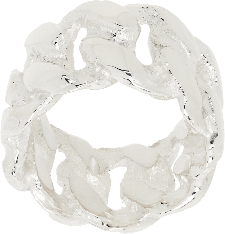 Photo: Pearls Before Swine Silver XL Link Ring