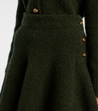 Bottega Veneta Knot bouclé midi skirt