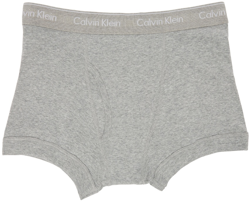 Calvin Klein Underwear Three-Pack Multicolor Cotton Classic Fit Boxer Briefs  Calvin Klein Underwear