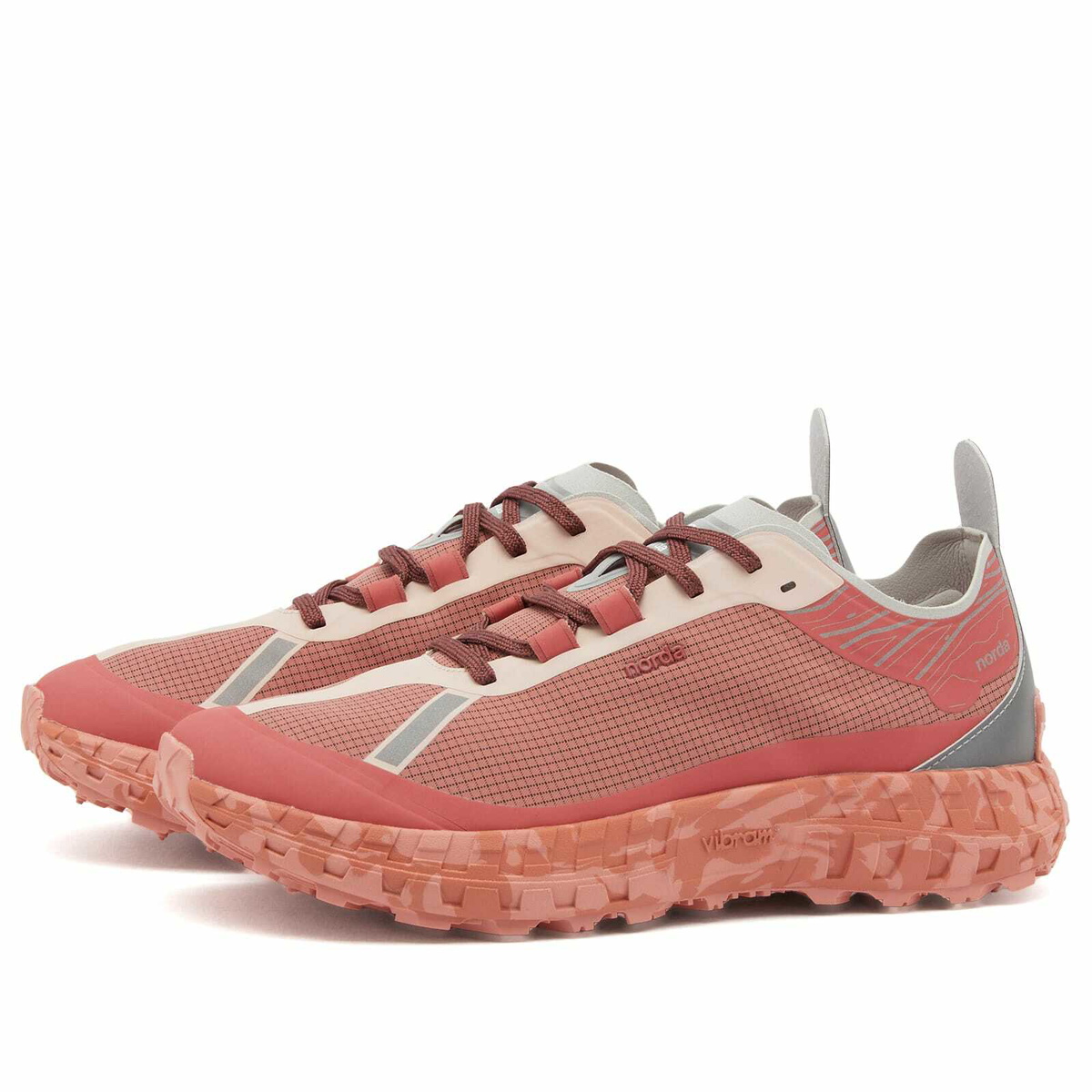 Norda Women's 001 RZ Sneakers in Vermillion