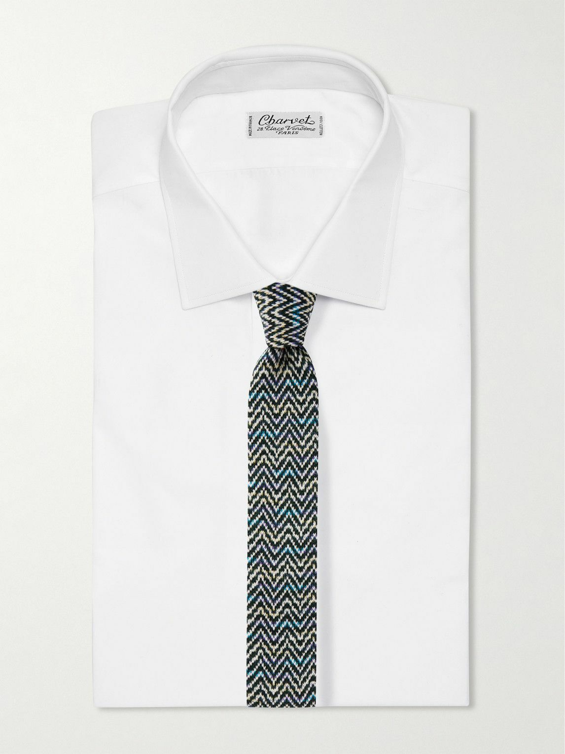Missoni - Knitted Wool-Blend Tie