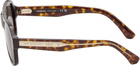 Burberry Brown Aviator Sunglasses