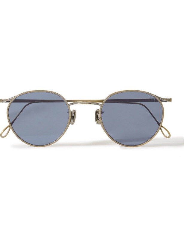 Photo: Eyevan 7285 - Round-Frame Titanium Sunglasses