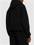 OFF-WHITE - Diag Embroidered Regular Cotton Hoodie