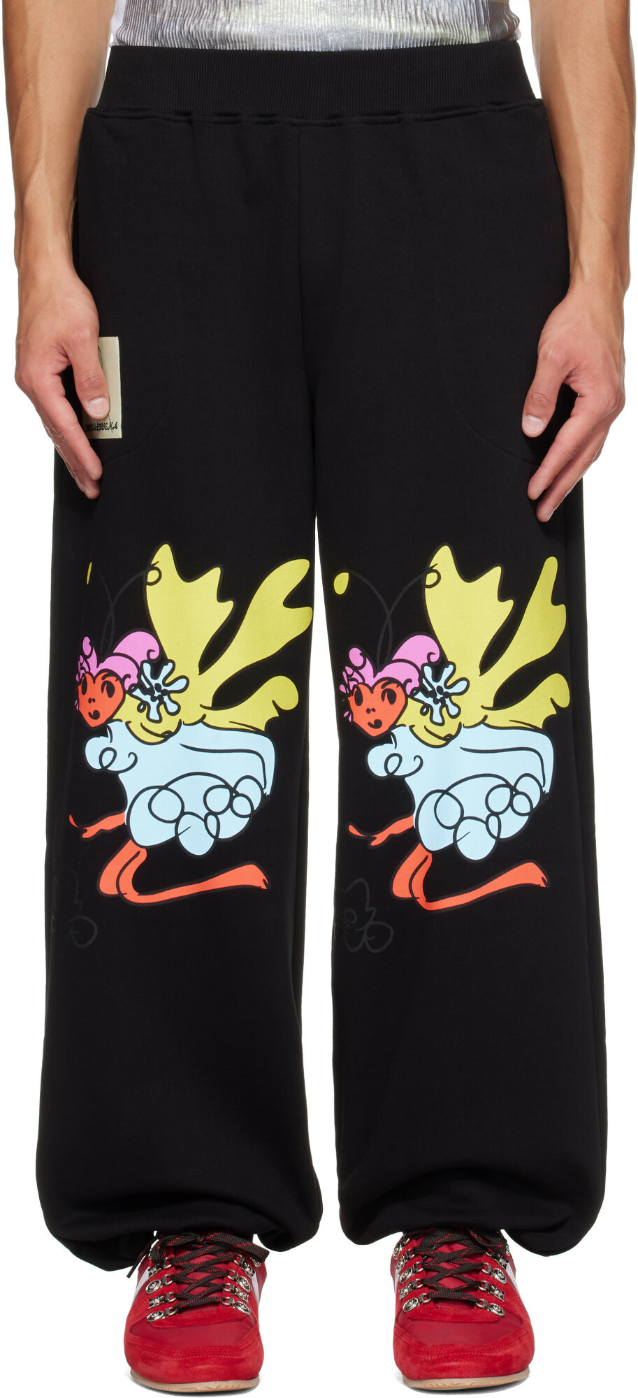 Chopova Lowena Black Fairy Sweatpants