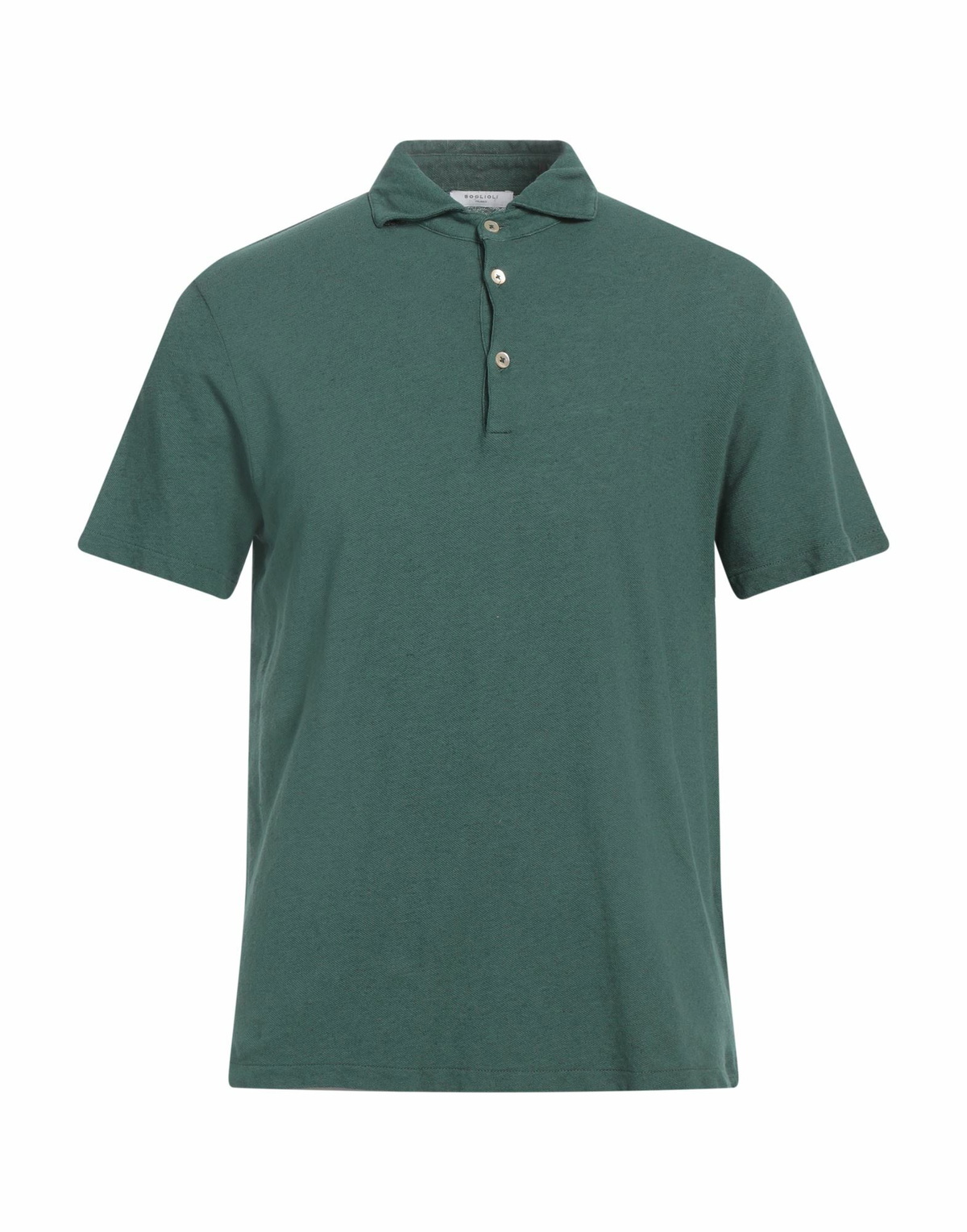 Boglioli Mens Polo shirt in Dark green