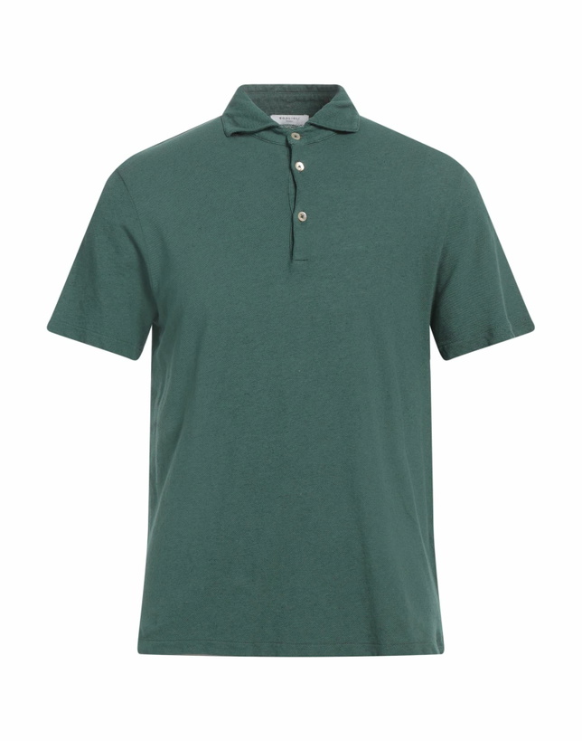 Photo: Boglioli Mens Polo shirt in Dark green