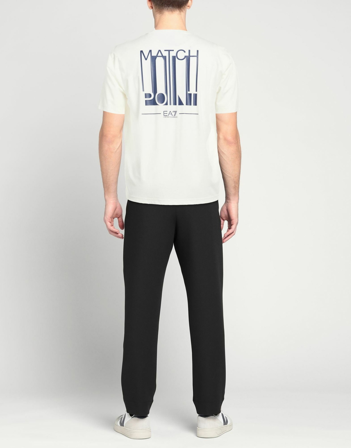 Ea7 Mens T-shirt Ivory