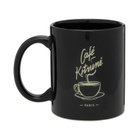 Maison Kitsuné Men's Café Kitsuné Coffee Cup Mug in Black 