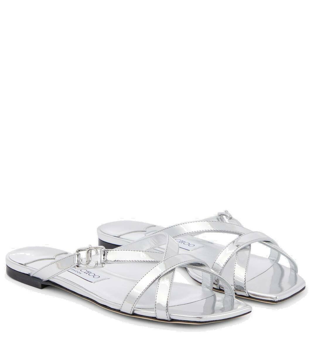 jimmy choo jelly sandals