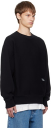 Calvin Klein Black Milano Knit Sweater