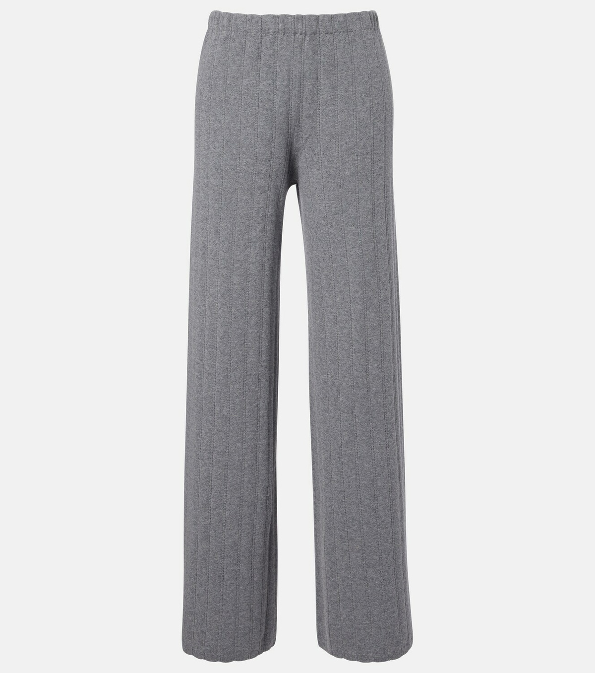 Lisa Yang Shannen cotton and cashmere wide-leg pants
