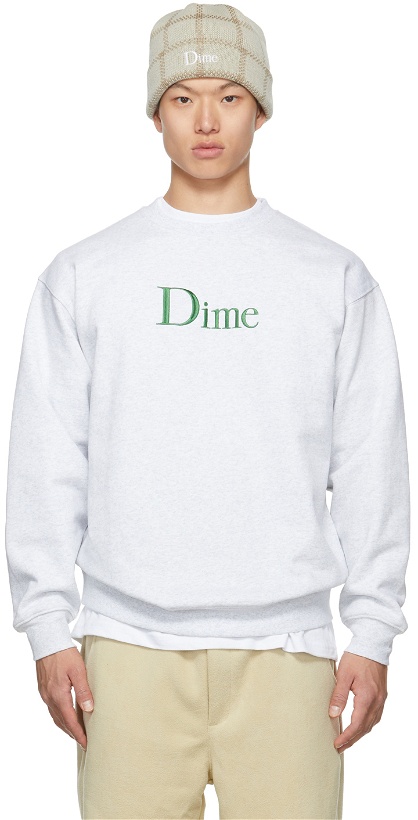 Photo: Dime Classic Embroidered Sweatshirt