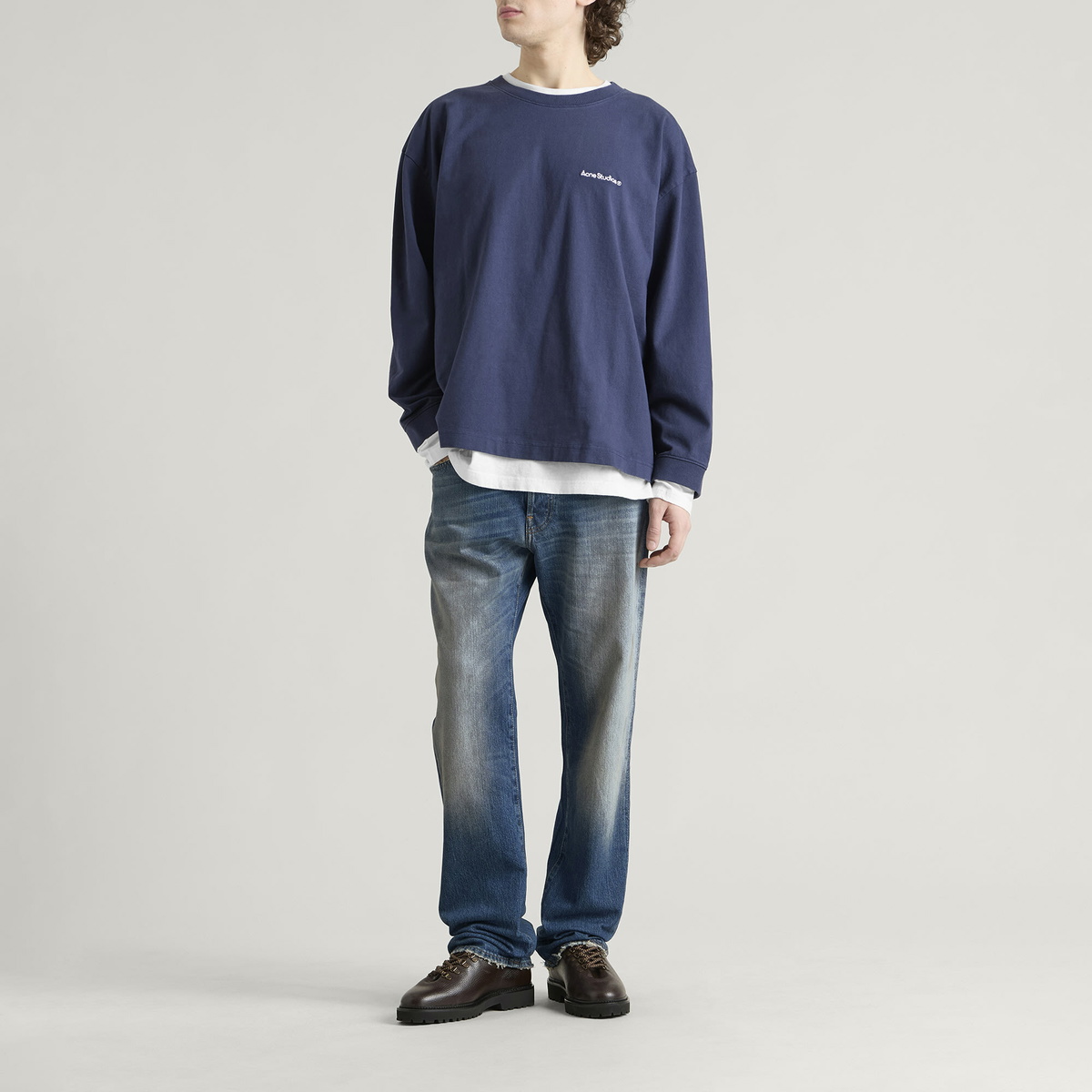 Acne Studios Men's 1996 Bingo Jeans in Mid Blue