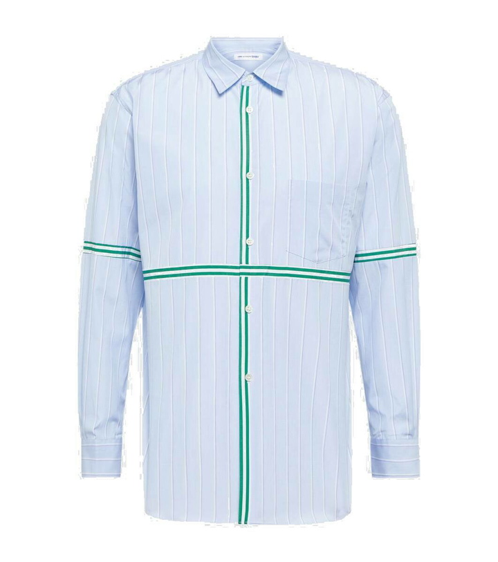 Photo: Comme des Garçons Shirt Striped cotton shirt