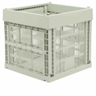HAY Cube Recycled Colour Crate in Grey 