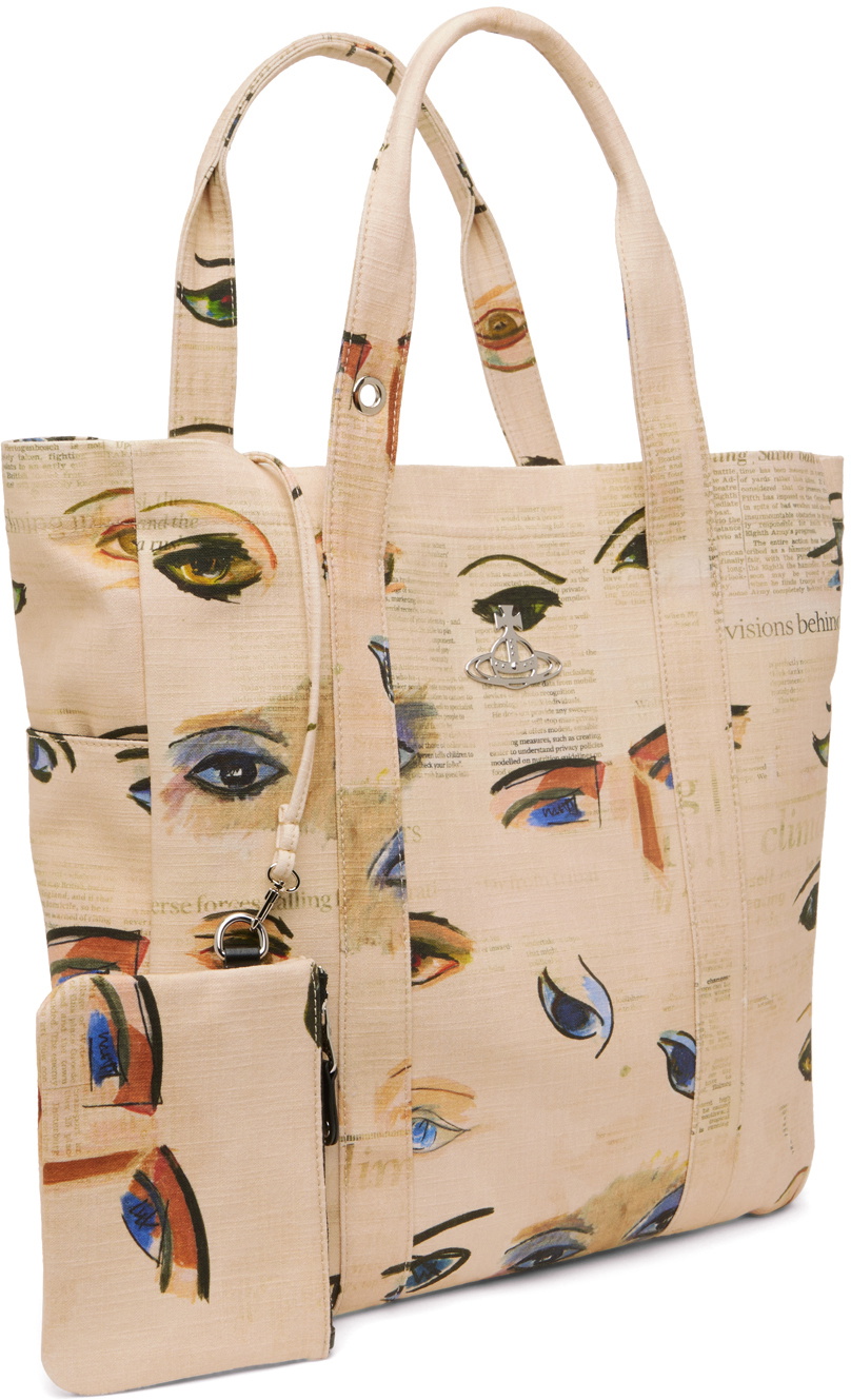 Vivienne Westwood Beige Murray Tote Vivienne Westwood