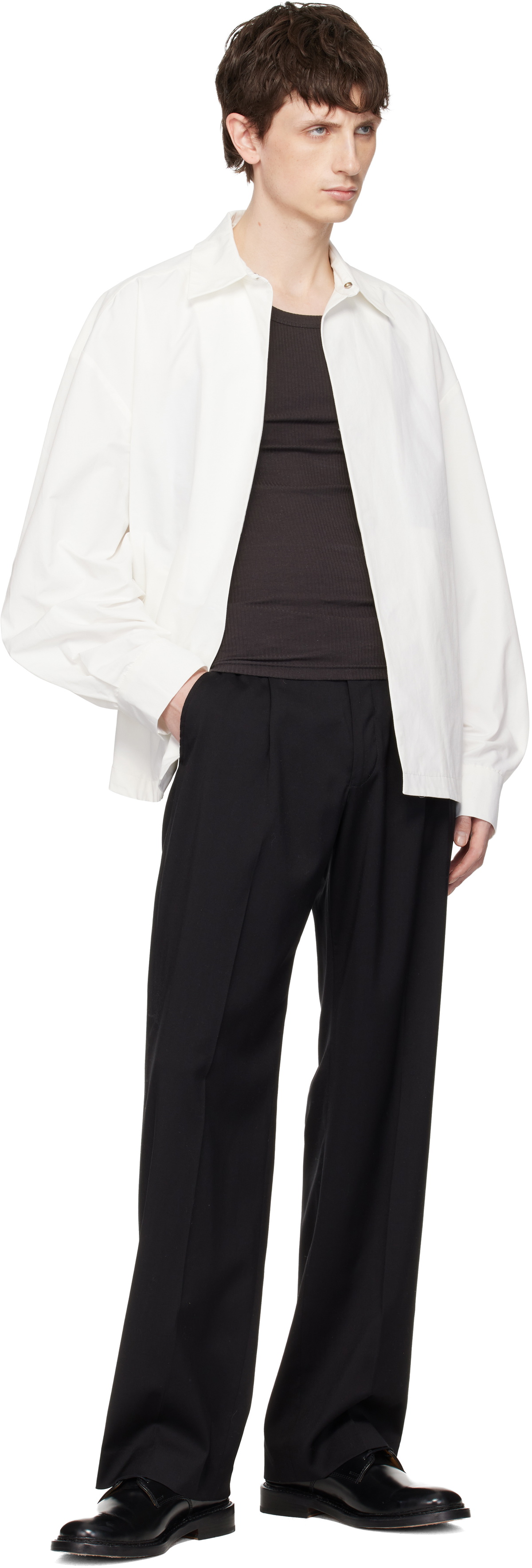 Seventh White M5 Oxford Shirt
