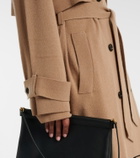 Jardin des Orangers Belted wool and cashmere trench coat
