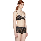 La Perla Black Desert Rose Lace Balconette Underwire Bra