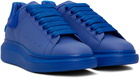 Alexander McQueen Blue Oversized Sneakers