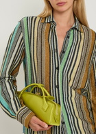 Missoni Striped Metallic-knit Shirt Multicoloured