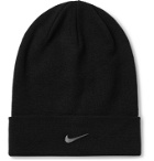 Nike - Sportswear Logo-Embellished Knitted Beanie - Black
