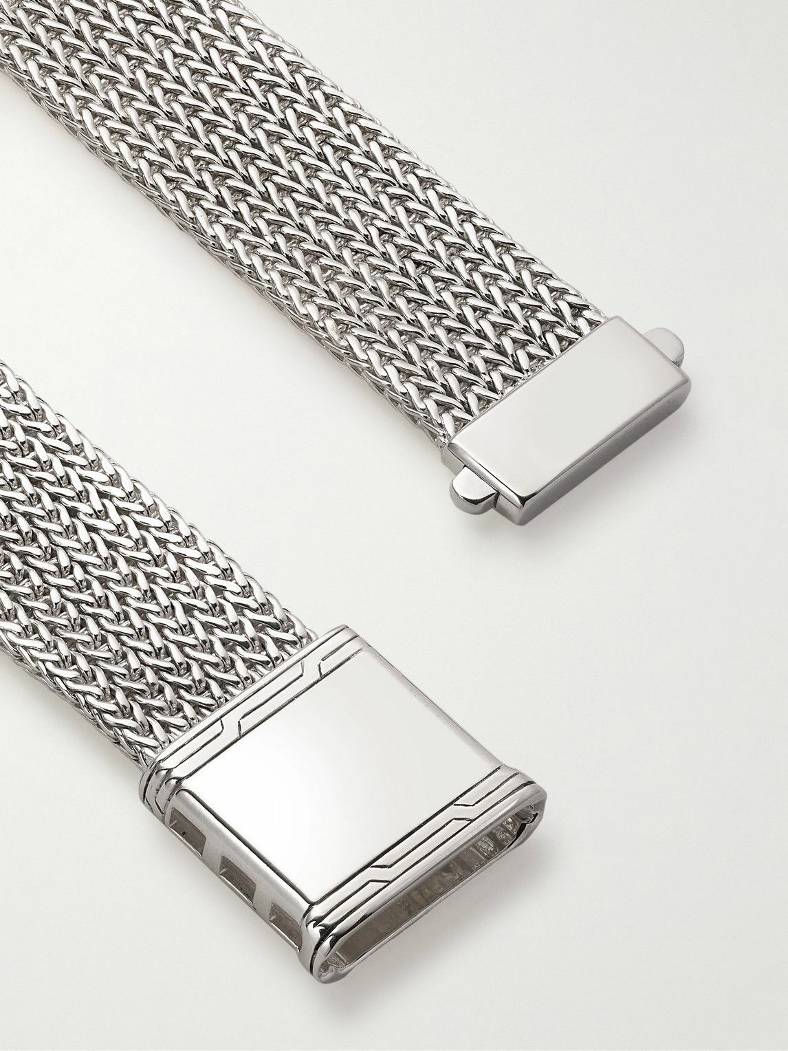 John Hardy - Sterling Silver Diamond Smart Watch Strap - Silver