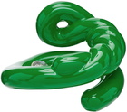 Bottega Veneta Green Ceramic Knot Ring