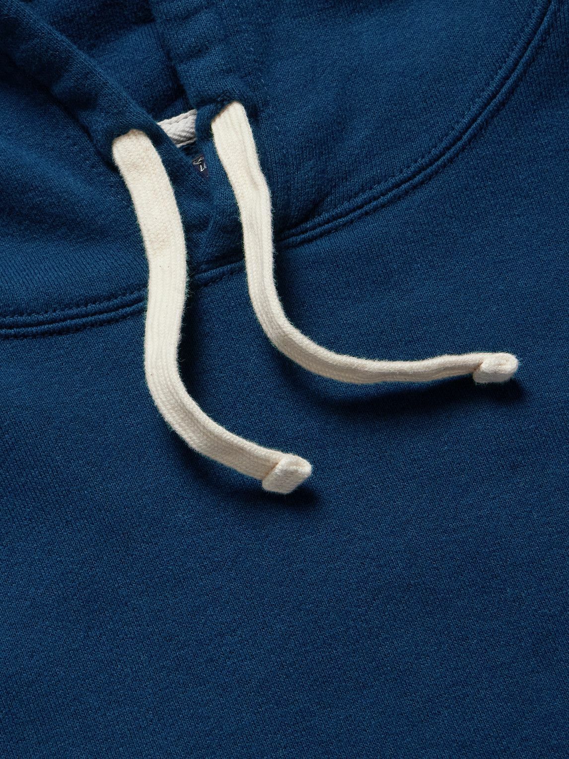 Beams Plus - Cotton-Jersey Hoodie - Blue