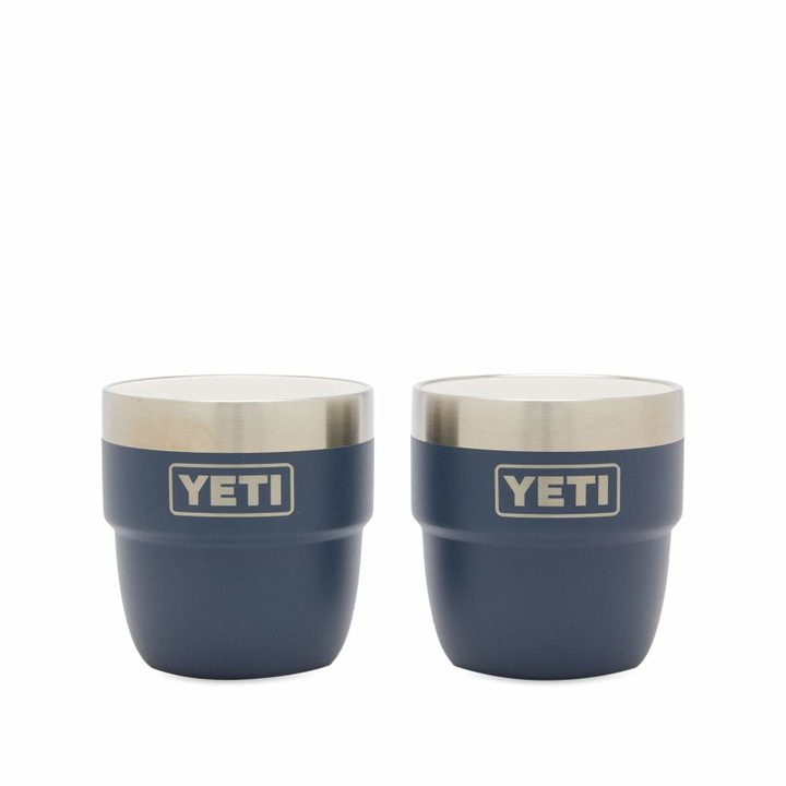 Photo: YETI 4oz Espresso Cup - 2 Pack in Navy 