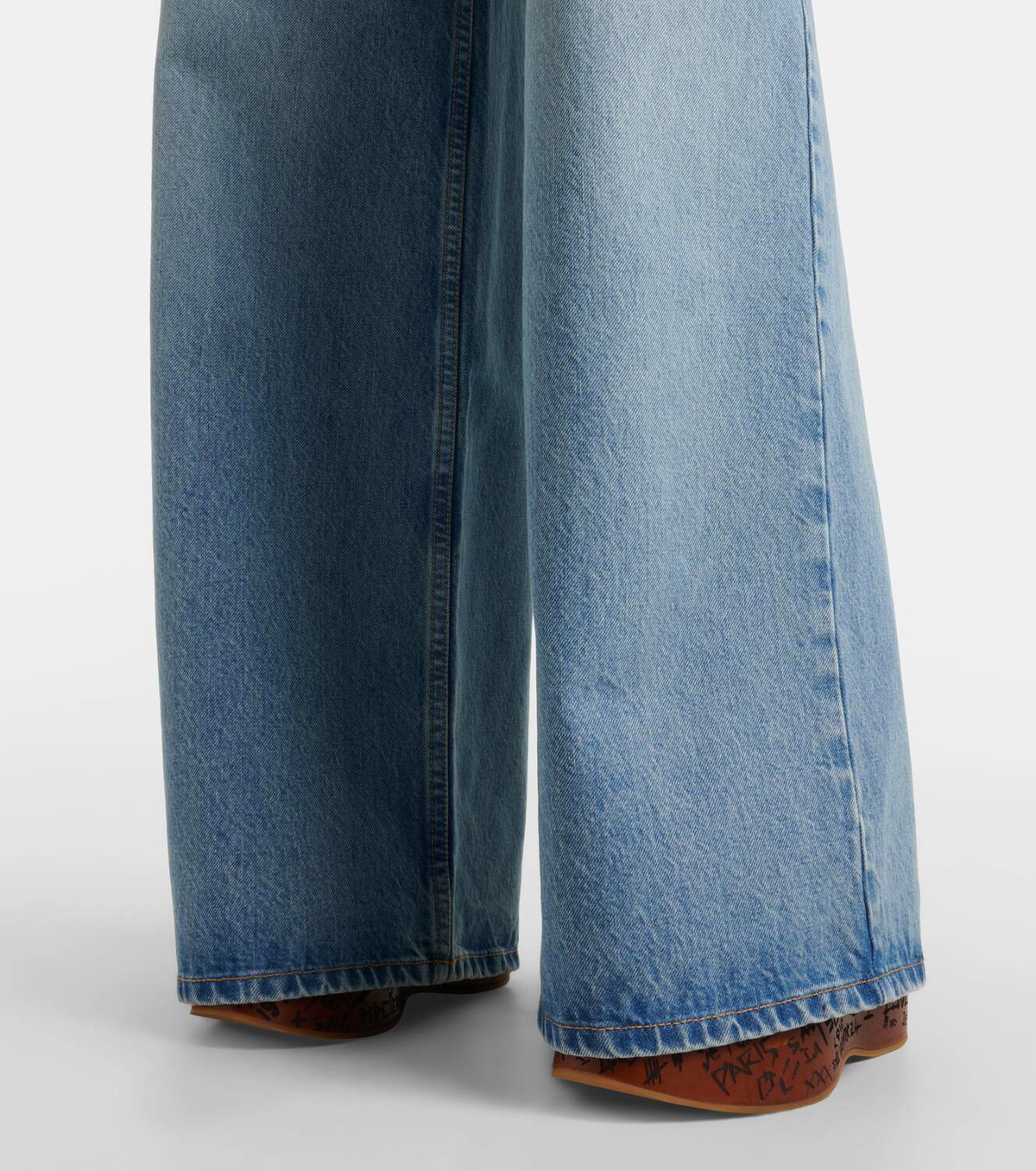 Chloé High-rise wide-leg jeans Chloe