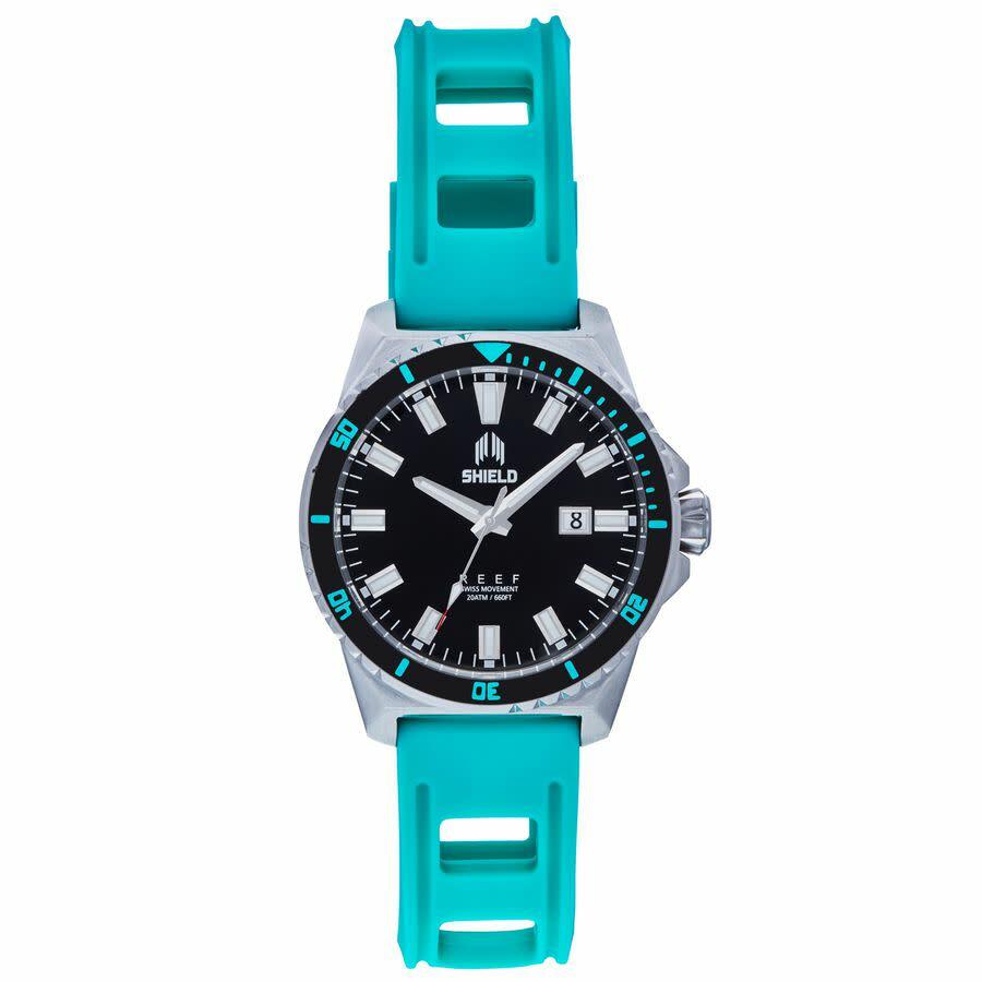 Shield Reef Black Dial Mens Watch SLDSH119-5