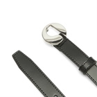 Coperni Women's Logo Skinny Belt in Black