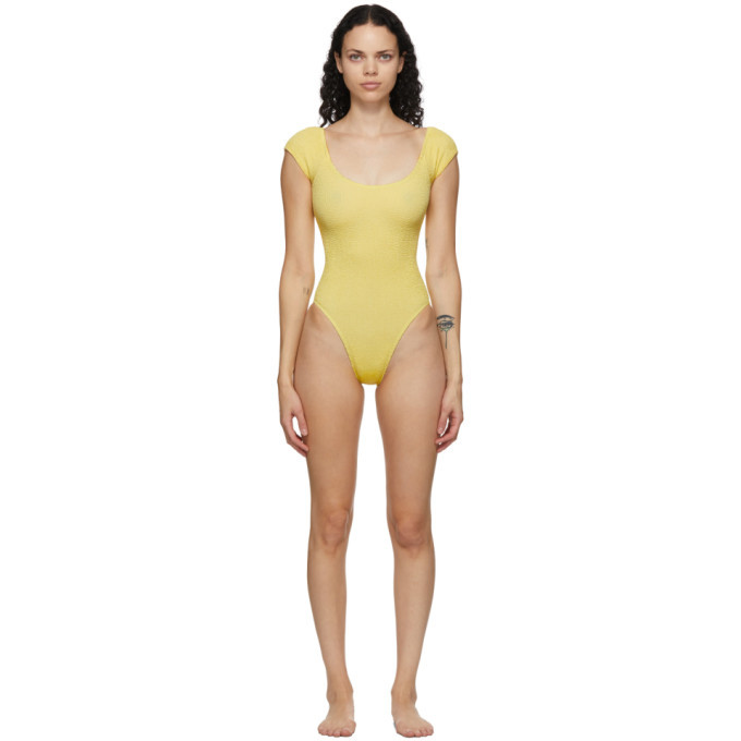 Photo: BOUND by Bond-Eye Yellow The Mischa One-Piece Swimsuit