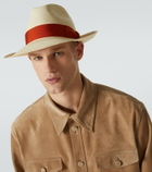 Borsalino x E.Marinella Amedeo straw Panama hat