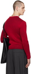 Still Kelly Red SK Dragon Crewneck Sweater