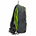 Elliker Keswick Zip-Top Backpack in Grey Neon 