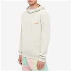 The Future Is On Mars Men's Hoody in Warm Grey/Red