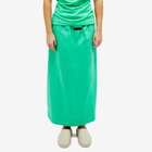 Fear of God ESSENTIALS Women's Long Skirt in Mint Leaf